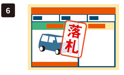 落札