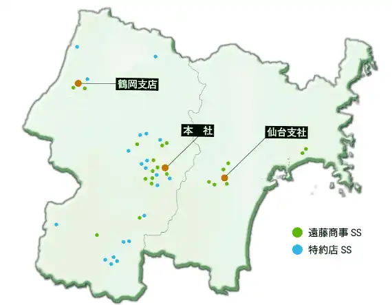 店舗分布図